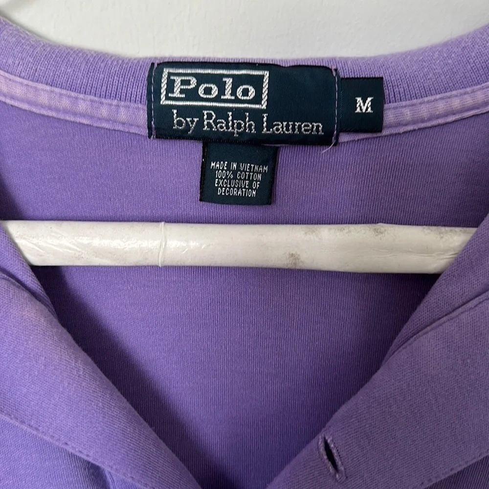 Men’s Ralph Lauren Polo shirt size Medium purple